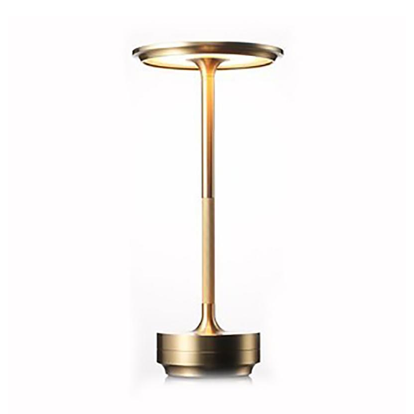 

USB charging table lamp LED top touch three color dimming stepless dimming desk lamp simple design waterproof table lamp T-Cype charging