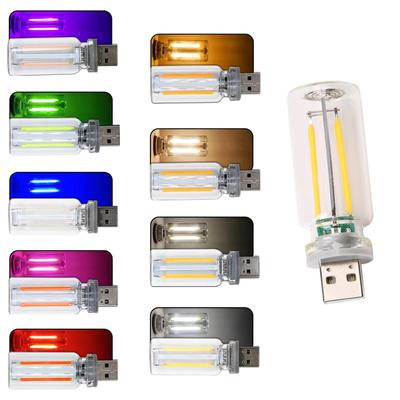 USB Touch Control LED Nachtlicht Atmosphäre Licht Edison-birne Glühlampe LED Filament Glühbirne Schlafzimmer Dekoration