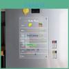 Magnetic Acrylic Weekly Planner Calendar With Writable Surface For Home Office And Note Taking