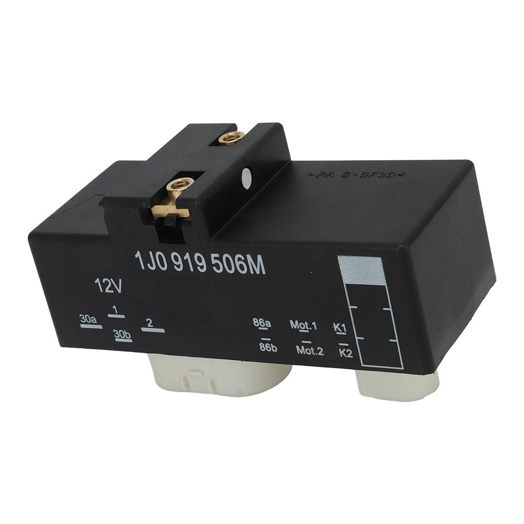 Radiator Fan Control Relay 1J0919506M 12V Regulator Cooing Coolant Fan Control Switch Unit for A3 S3