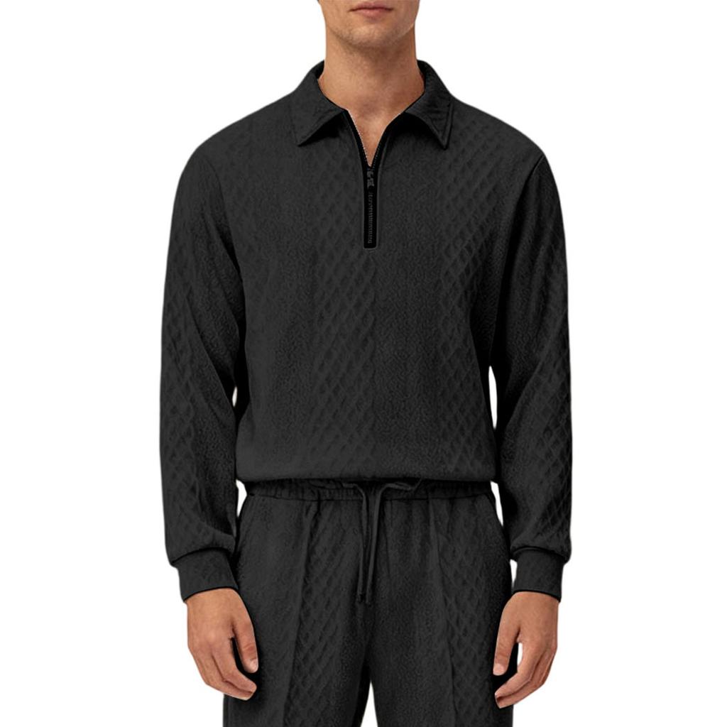 Herren Freizeit Mode Monochrom Hemd Oberbekleidung