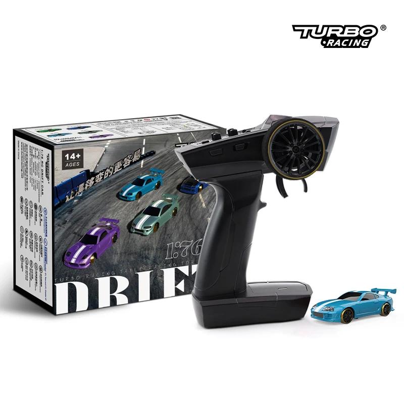 Turbo Racing C64 C65 C61 C62 C63 1:76 Drift RC Car With Gyro Radio Full Proportional Toys For Kids and Adults