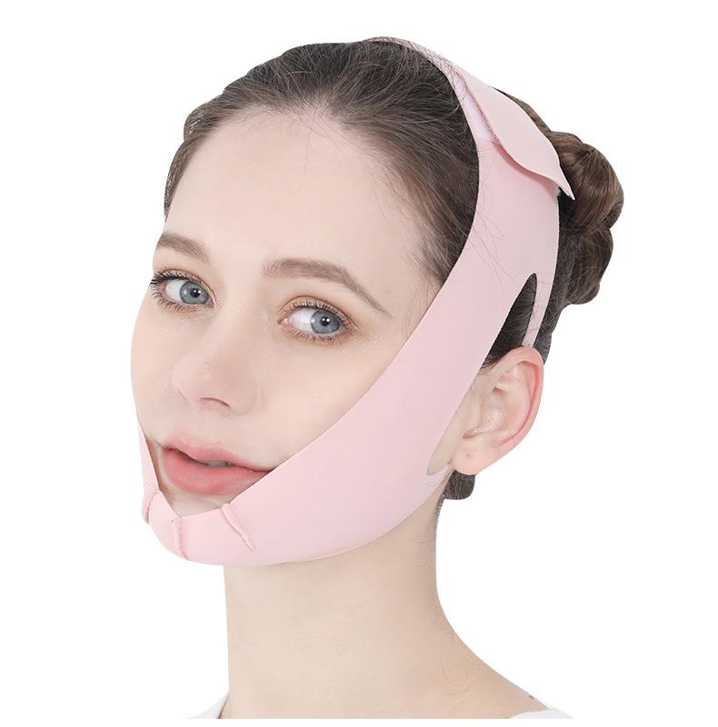 International Pink V-Face Slimming and Lifting Sleep Mask for a Sculpted Look