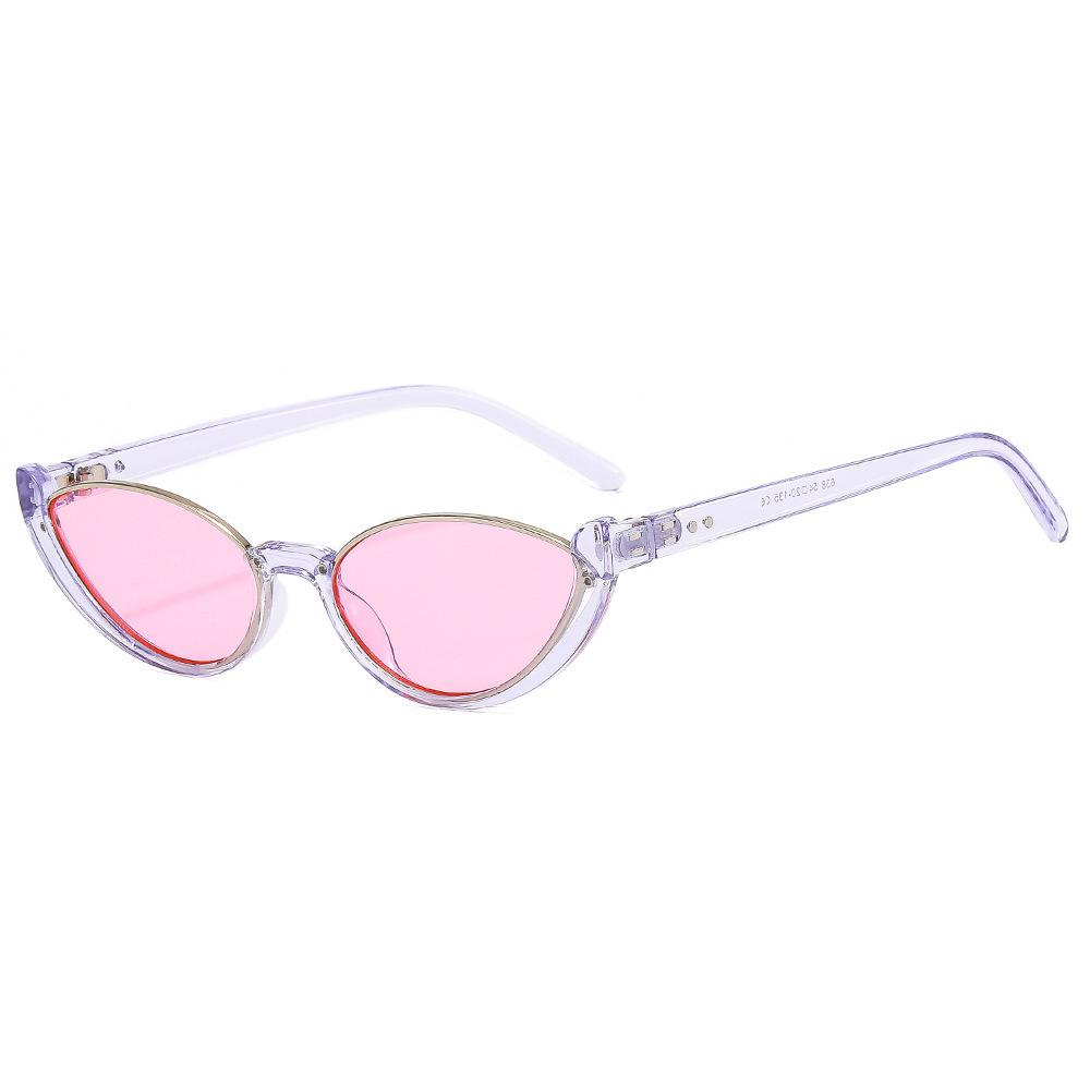 Cat Eye Sonnenbrille Damen Herren Neu Trendy Vintage Sonnenbrille Brillen Mode Autofahren Radfahren Sonnenbrille Halbrahmen Sonnenbrille