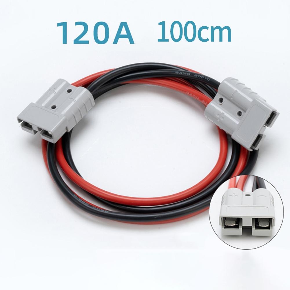Charging Cable 600V Battery Charging Connector Copper Silver