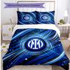 Set Biancheria da Letto 3 Pezzi con Stampa Pattern Borussia Dortmund Morbido Delicato sulla Pelle Lavabile Copripiumino e Federe Set Stagione Unica Camera da Letto