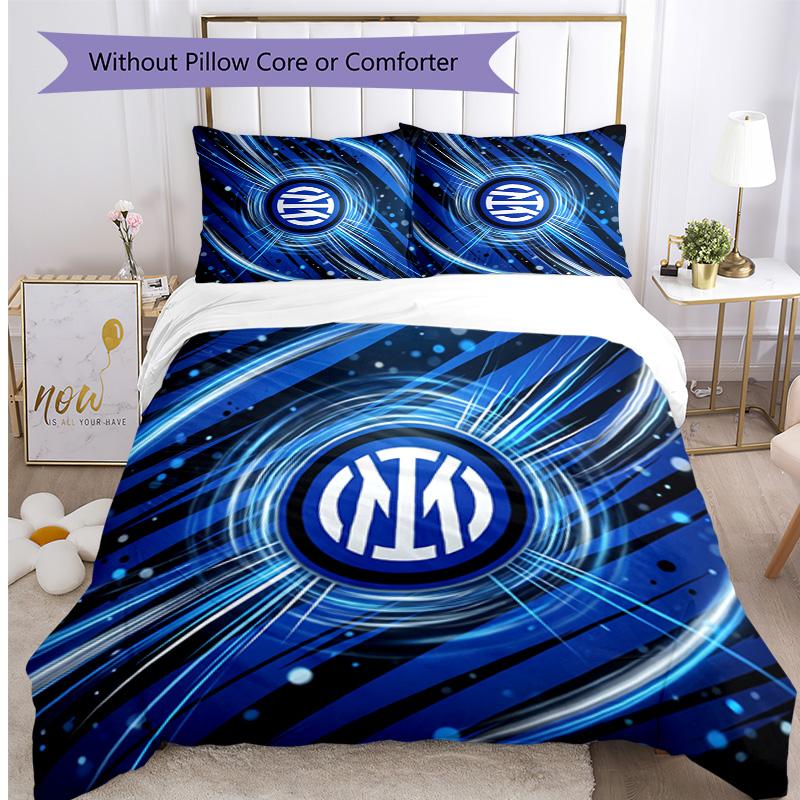 Set Biancheria da Letto 3 Pezzi con Stampa Pattern Borussia Dortmund Morbido Delicato sulla Pelle Lavabile Copripiumino e Federe Set Stagione Unica Camera da Letto