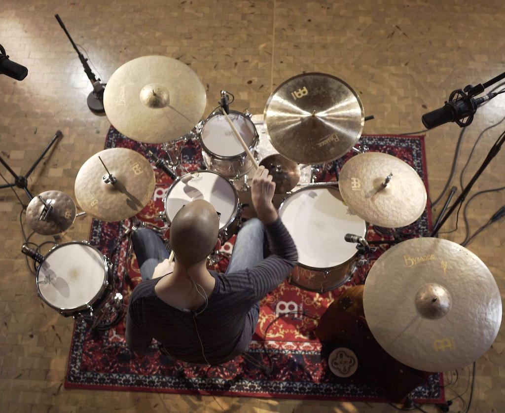 MEINL Cymbals Byzance Vintage Series Cymbals Vintage Sand Hihat Pair B16SAH Hi-hat 16" []
