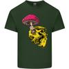 Mushroom Skull Toadstool Magic Gothic Unisexs Light Cotton TShirt