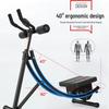 Folding Abdominal Roller Coaster: Home Waist & Ab Muscle Trainer