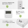 BN-LINK Digital Power Outlet Timer with 24-Hour Timer, Large Screen, Switch Type, 20 Programs, Repeat Function, Energy Saving, AC100V 15A 1500W, White