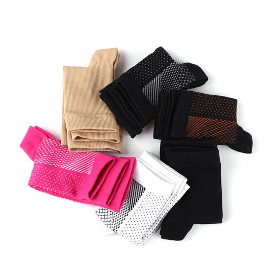 Unisex Anti-fatigue Sports Compression Foot Ankle Sleeve Support Brace Socks