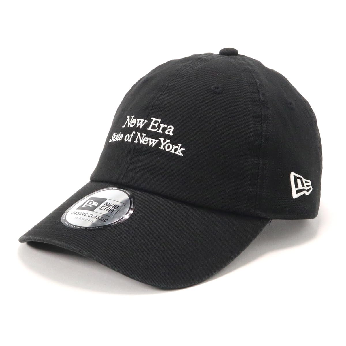 

Кепка с логотипом бренда, черная, БЕСПЛАТНАЯ CC STATE OF NY BLK [New Era] чёрный