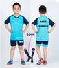 Boys Football Shirts Shorts With Pockets Boys Soccer Jerseys Suits Personalized Custom Children's Football Clothing Uniforms