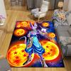 1Pc Dragon Ball Z Beerus Power Rug, Office Carpet Indoor Outdoor Doormat, Non-Slip Soft, Living Room, Christmas Halloween Gift. M928797