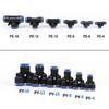 2/5/10Pcs Pneumatic Push In Fittings Quick Connect Air Hose Fitting PY PU PV PE OD 4~16mm Compressed Air Tube Pipe Joints
