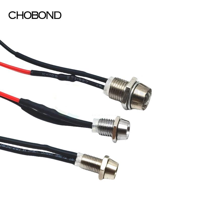CHOBOND 24V Red LED Signal Light