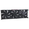 Three 120mm 5V USB Powered PC Router Fans 1 Speed 1400rpm High Airflow Cooling Fan for Router Modem Receiver