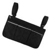 Wheelchair Pouch Bag Waterproof Polyester Multi Pocket Design Wheelchair Side Pocket for Outdoor Mobile Chair