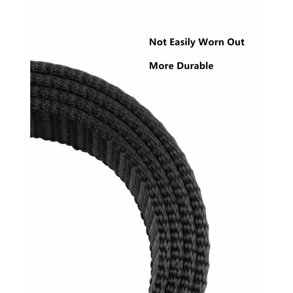 Men's Outdoor Leisure Sports Belt, Desdentado liberação rápida, fivela automática, preto, qualidade