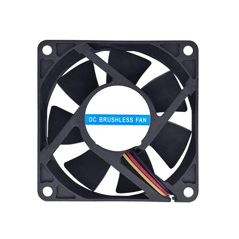 Banjue 12V DC Cooling Fan with Speed Sensor (4-pack) CN plug (adapter included)