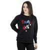 Disney Womens/Ladies Mickey Mouse Goal Striker Pose Sweatshirt