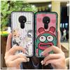 Dirt-resistant Durable Phone Case For Nokia 6.2/7.2 Silicone Anti-knock Graffiti Anti-dust Cartoon Phone Pouch Soft Case