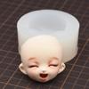 DIY Doll Modification Silicone Mold Clay Head Cake Chocolate Decoration