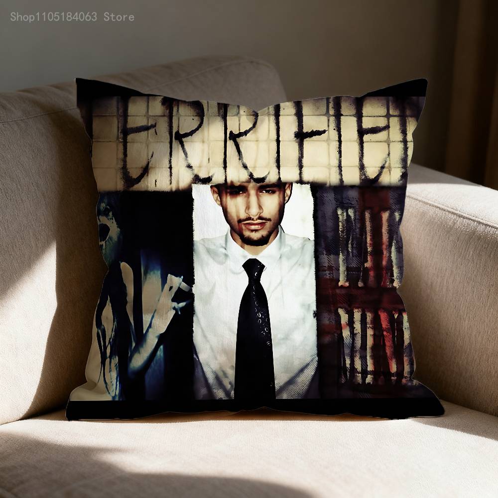 F-Fakemink V-Vincenzo Pillow Case For Sofa Decor Car Office Room Printing Cushion Cover Decorations and Protector