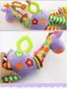 Happy Monkey Giraffe Stroller Hanging Soothing Toy for Newborns
