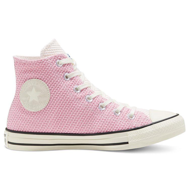 Converse Chuck Taylor All Star Runway Cable Blue Pink Hi Sneakers 'Pink Blue' Women's 568664C