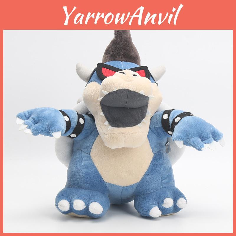 Adorable Super Mario Bros. Dark Bowser Koopa Bones Plush Toy Stuffed Animal Doll 11
