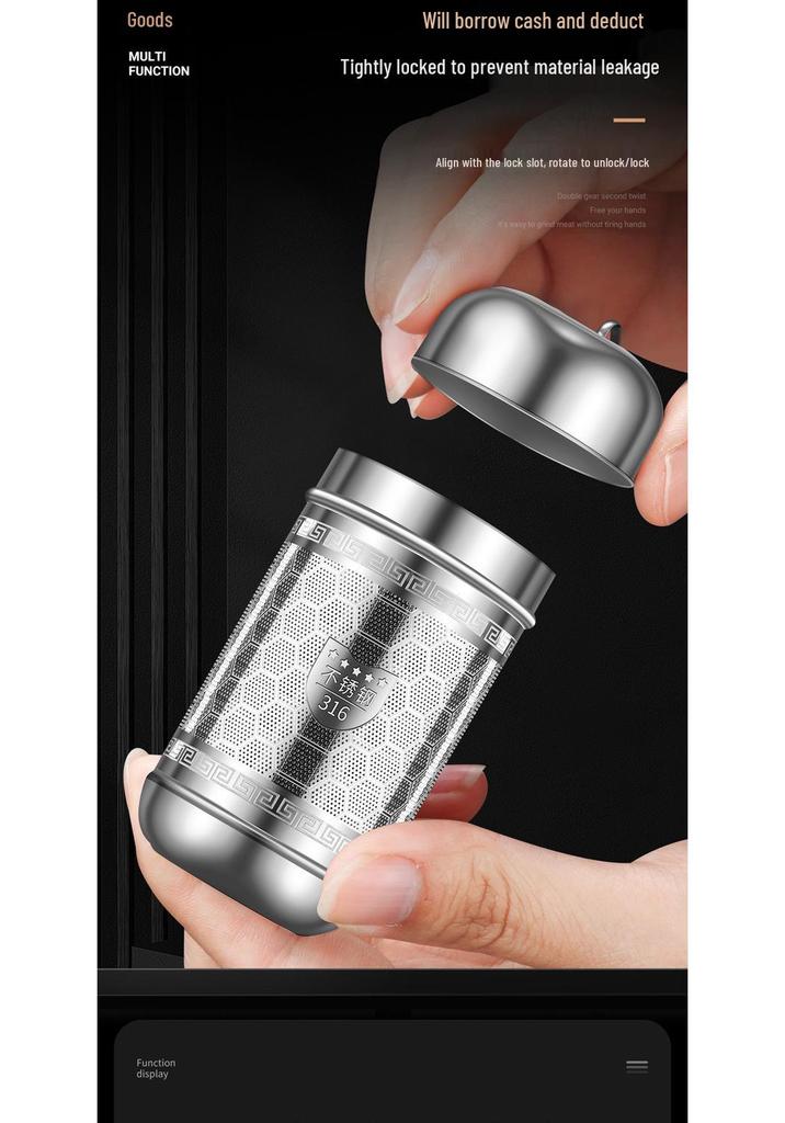316 Stainless Steel Tea and Coffee Mesh Infuser Strainer