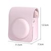 [Film Lab] Instax Mini 12 PU Leather Camera Case Soft Protective Case with Strap CAA14
