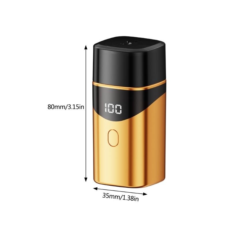 Travel Friendly Rechargeable Electric Shaver Waterproof Electric Shaver ABS Texture Suitable for Men Wet and Dry Use