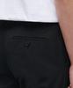 Musinsa Standard Tapered Turn-Up Hidden Banding Crop Slacks [Black]