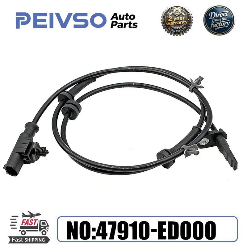 New ABS Wheel Speed Sensor ABS Wheel Speed Sensor 47910-ED000 Front Left Right for Nissan Cube 47910ED000 ALS2282 5S12786 A Pair(2PCS)
