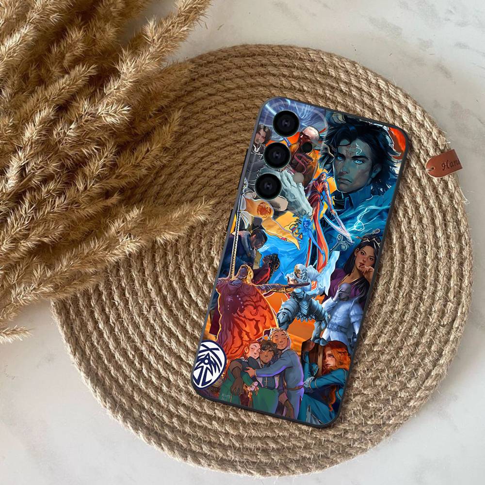 

Phone Case For Samsung S25,S24,S21,S22,S23,S30,Ultra,S20,Plus,Fe,Lite,Note,10,9,The Stormlight Archive Knights 5G Black Cover Samsung S24