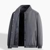 Large Size Jacket for Men Casual Baseball Collar Men's Top Loose Casual Single Breasted Jacket