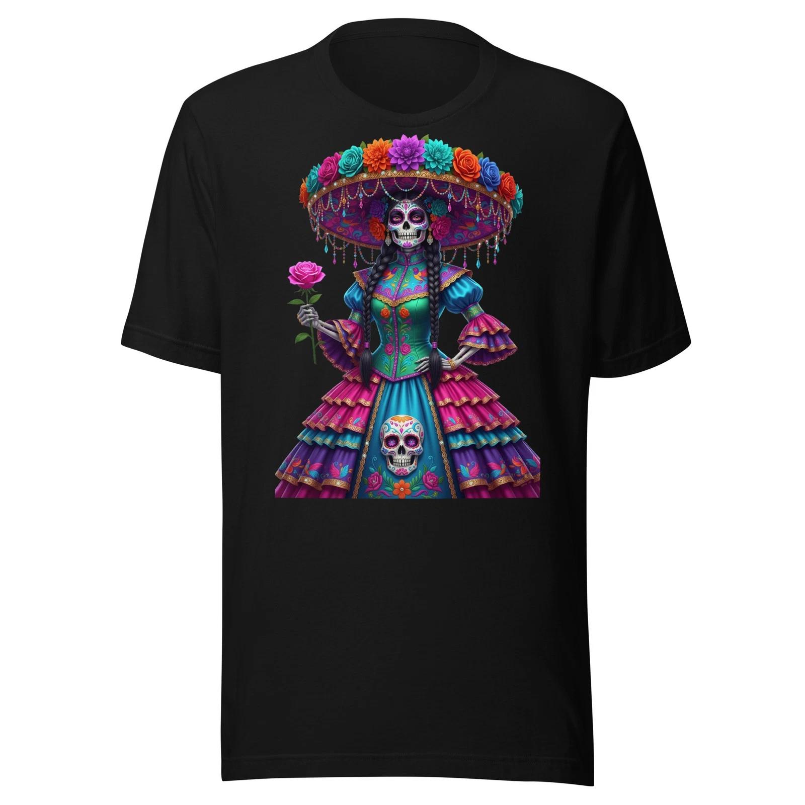 Catrina Dia de los Muertos Unisex Children s Children s T  Children s T-shirt 140