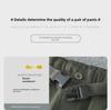 Men's Plus Velvet Thick Winter Cargo Pants - Loose, Multi-Pocket, Windproof, Waterproof, Quick-Drying.