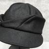 High-Density Wool Felt Flat Newsboy Cap - Warm and Stylish Beret with Imitation Irregular Design