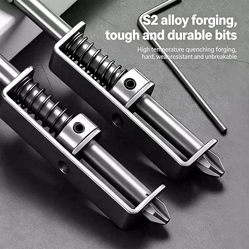 Sujetador de Tornillos Broca Anti-Caída Broca de Destornillador Fijación Abrazadera Juego Adecuado Para Taladros Eléctricos Herramienta Adaptadora Reparación Bricolaje