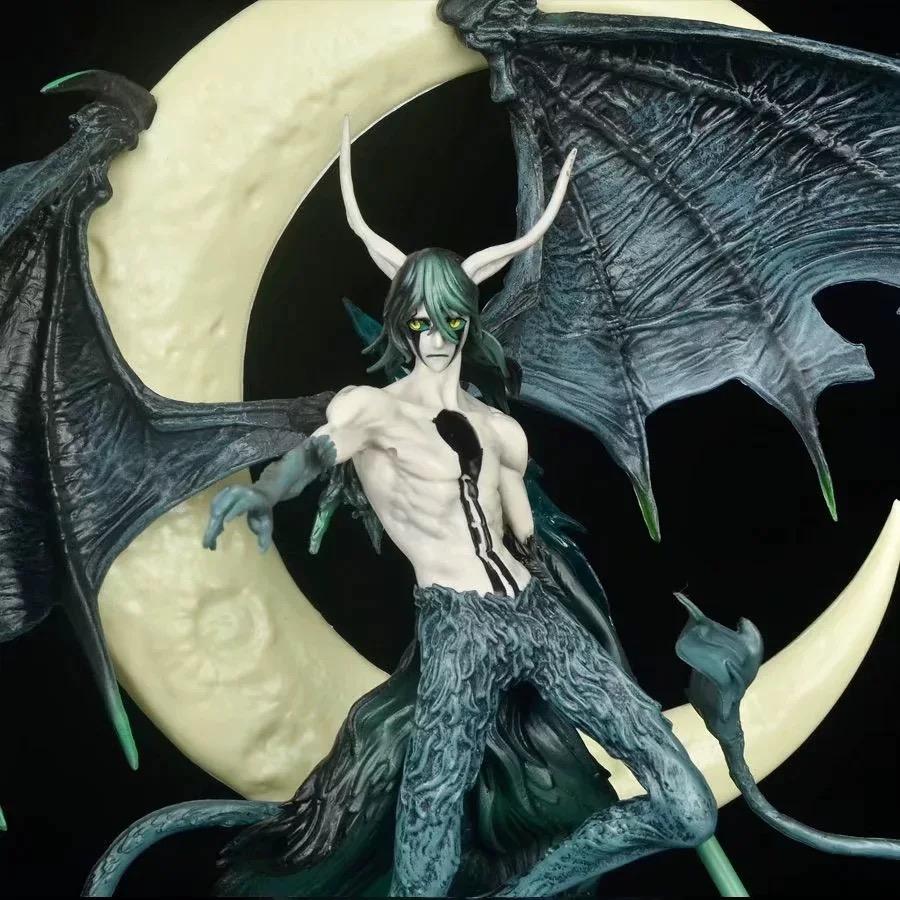 BLEACH Ulquiorra Cifer Anime Figuren PVC 40cm GK Leuchtende Figur Schreibtischverzierung Sammlung Statue Fans Modelle Kinder Geschenke Spielzeug