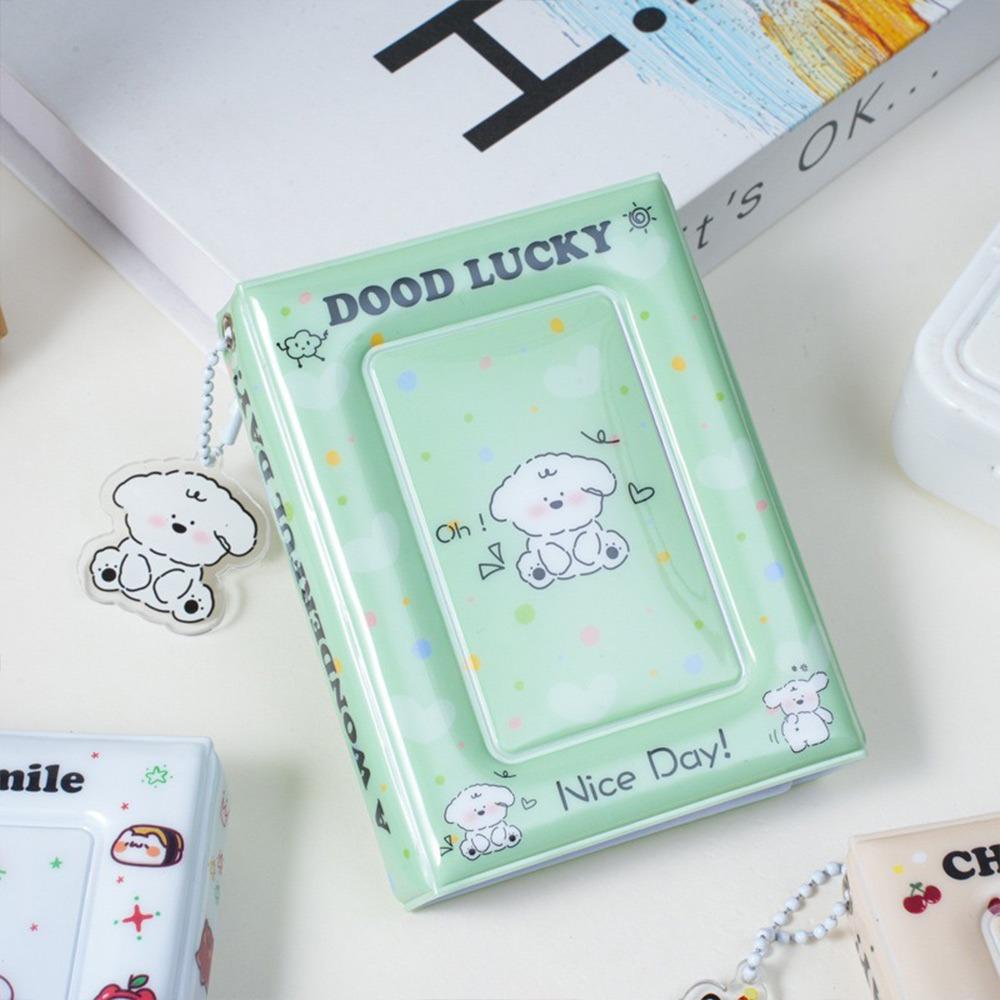 

ПВХ держатель для альбома открыток 3 дюйма Kpop Idol Card Bags Защитный держатель New Collect Organizer Dog