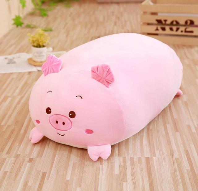 30 /60cm Soft Animal Cartoon Pillow Cushion Cute Fat Dog Cat Totoro Penguin Pig Frog Plush Toy Stuff