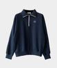 Signature Half Zip-Up Neck Mtm - Man (Deep Navy, Olive Green)