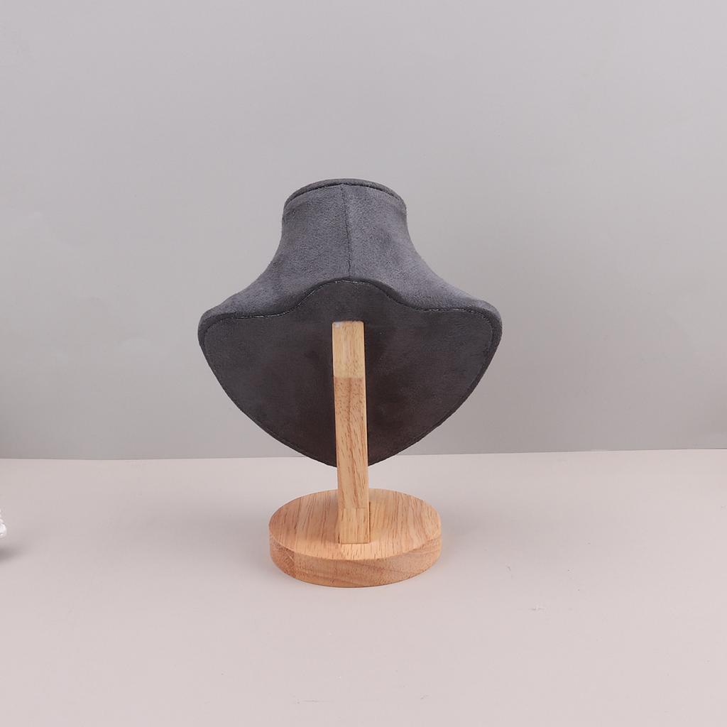 Colar de veludo com pingente organizador de exibição de joias suporte de exibição de joias manequim busto colar pingente vitrine
