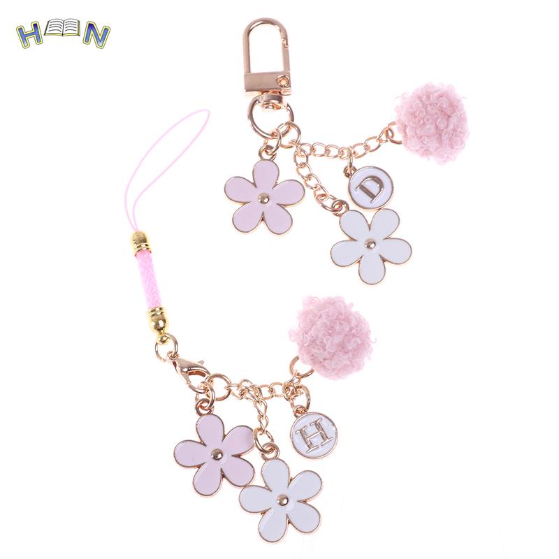New Cute Smart Phone Strap Lanyards for Keys Bag Decoration Hang Rope Daisy Mobile Phone Strap Hang Rope Phone Charm Gifts