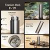 KAMJOVE Pure Titanium Insulated Water Bottle